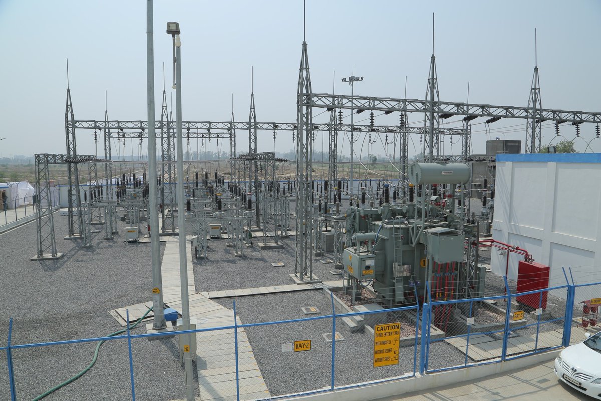 Extension work at Abu Hadriyah substation